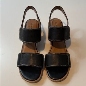 Comfortiva Black Sandals